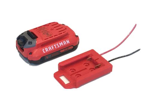 DeWalt 20V to Ryobi 18V <b>Battery</b> <b>Adapter</b>. . Craftsman battery adapter